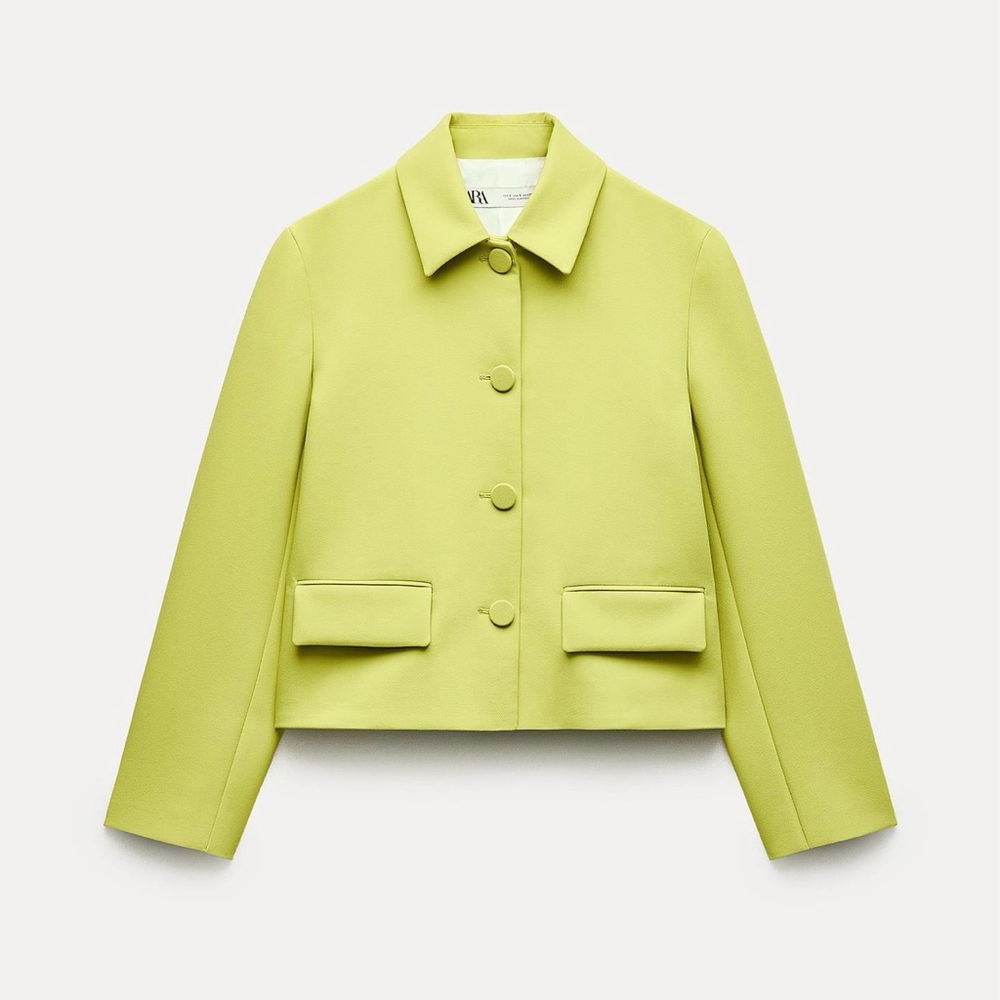 ZW Cropped Pocket Jacket